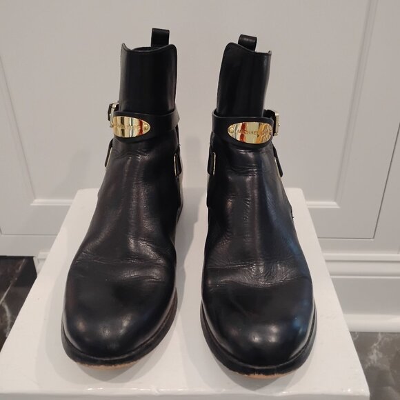 Michael Kors Arley  Leather Ankle Boot 7M - Picture 1 of 7